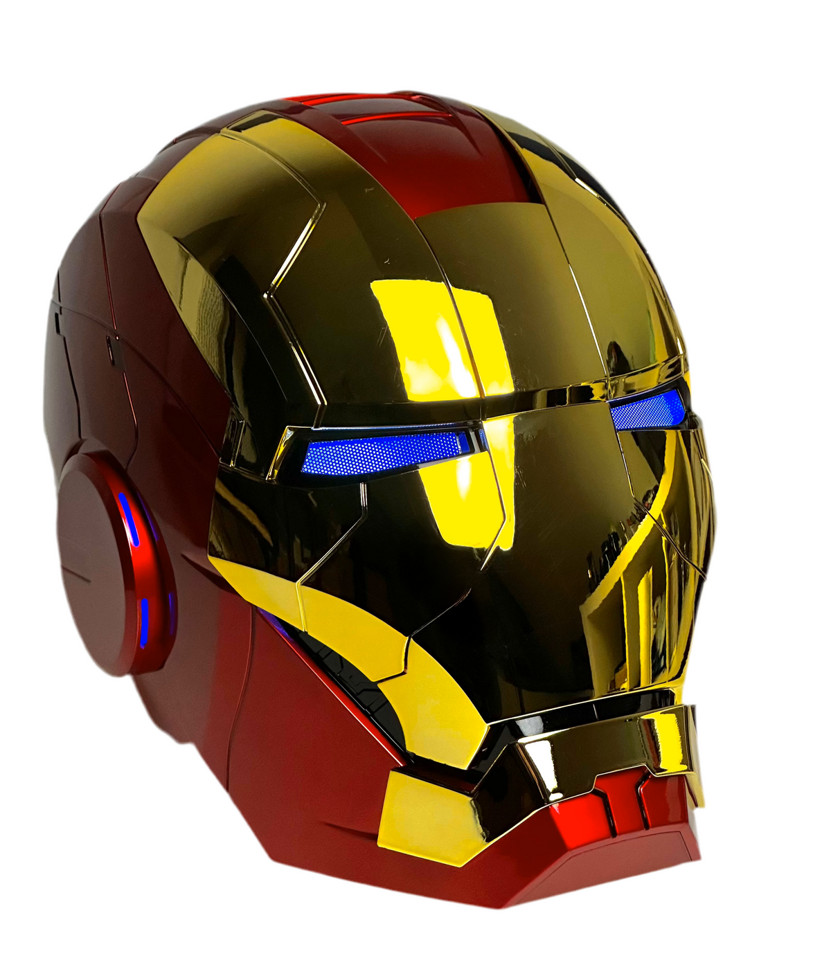Futuristischer Superhelden Helm MK5 2.0 Gold Version
