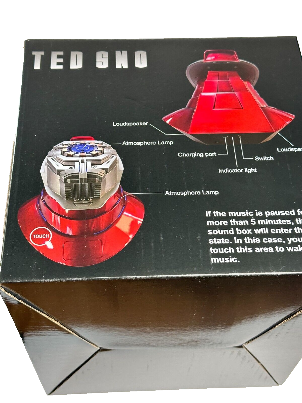 Iron Man Helm MK5 Base leuchtend mit Bluetooth