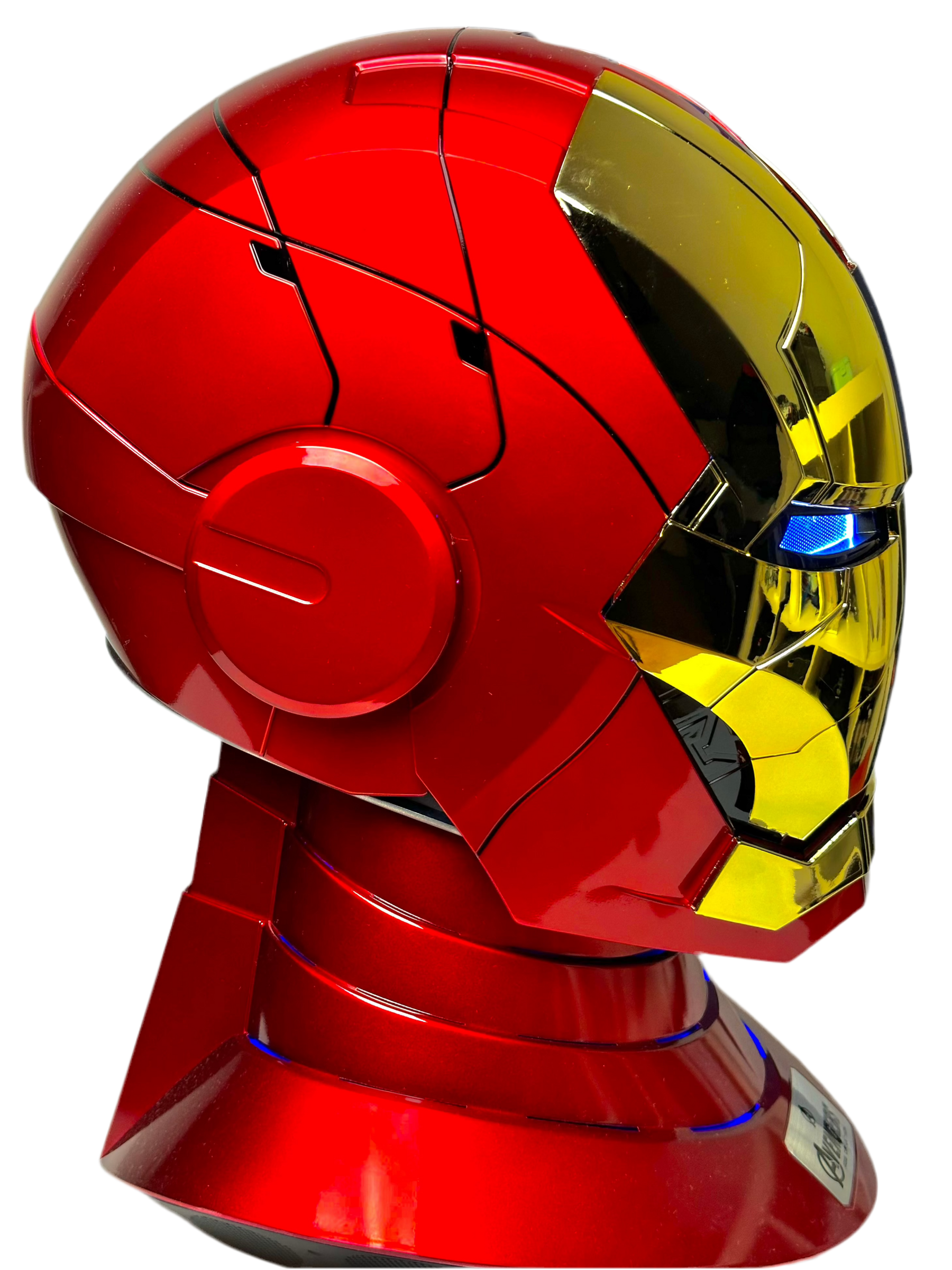 Futuristischer Superhelden Helm MK5 2.0 Gold Version