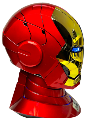 Futuristischer Superhelden Helm MK5 2.0 Gold Version