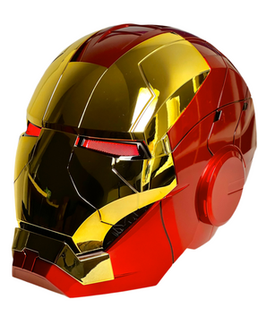 Futuristischer Superhelden Helm MK5 2.0 Gold Version
