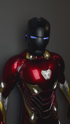 Iron Man Helm MK5 2.0 Schwarz Black Voicecontrol
